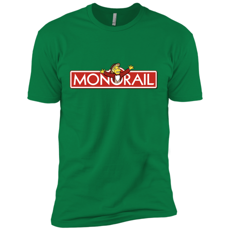 T-Shirts Kelly Green / X-Small Monorail Men's Premium T-Shirt