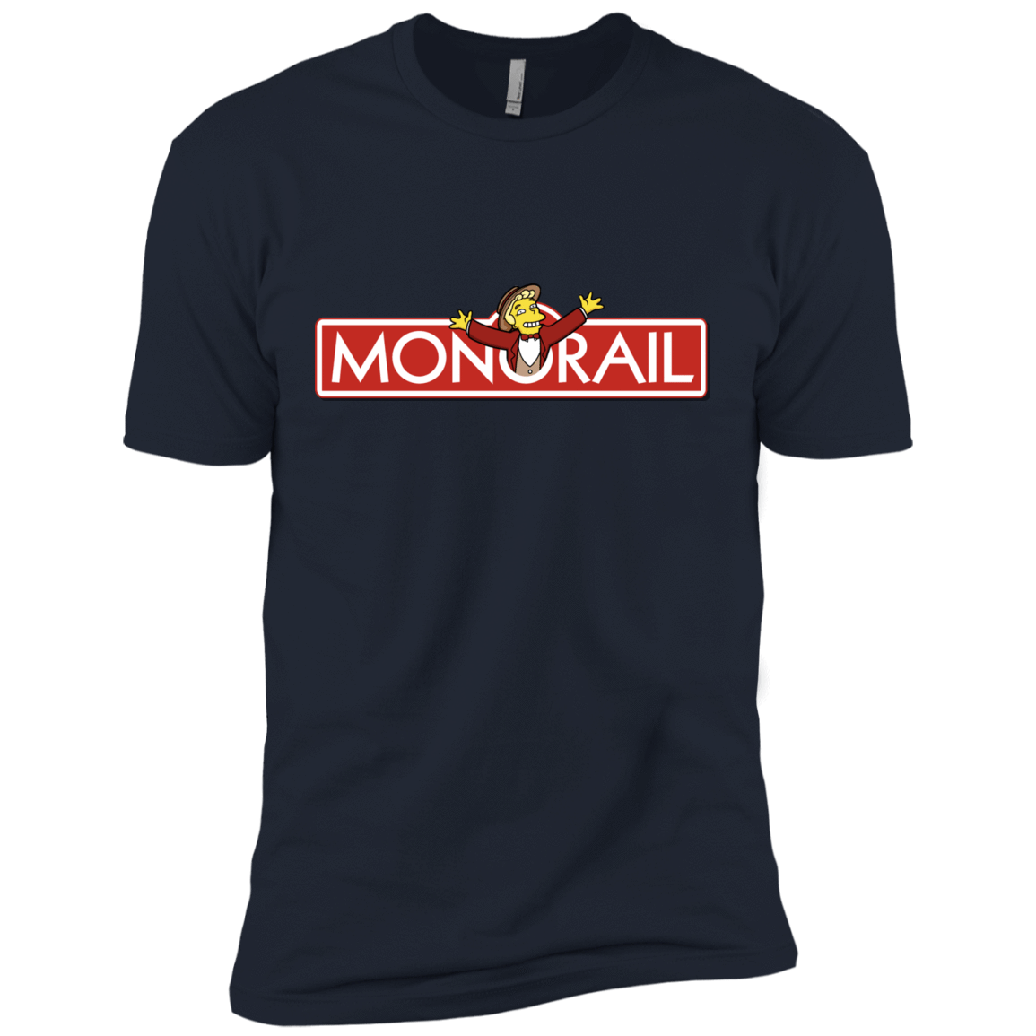 T-Shirts Midnight Navy / X-Small Monorail Men's Premium T-Shirt
