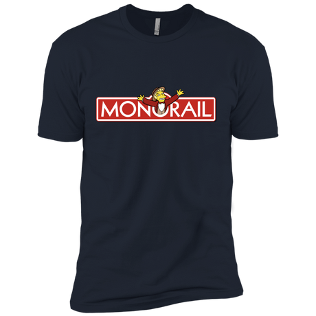 T-Shirts Midnight Navy / X-Small Monorail Men's Premium T-Shirt