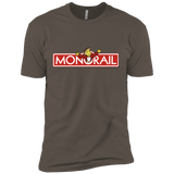 T-Shirts Warm Grey / X-Small Monorail Men's Premium T-Shirt