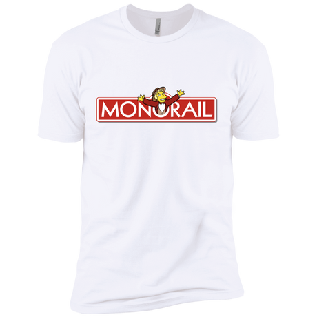 T-Shirts White / X-Small Monorail Men's Premium T-Shirt