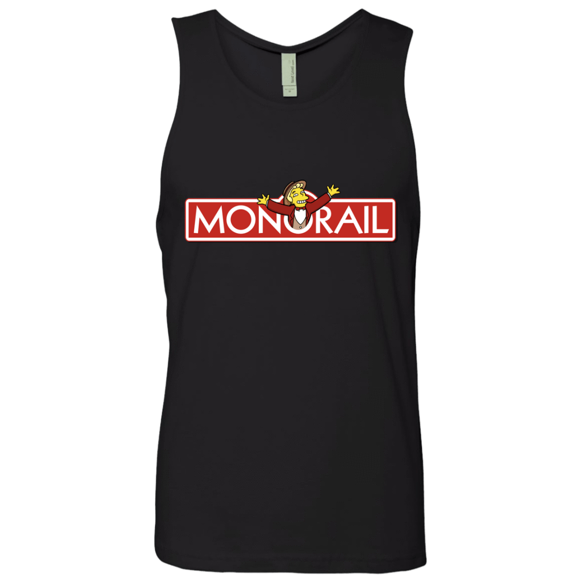 T-Shirts Black / S Monorail Men's Premium Tank Top