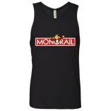 T-Shirts Black / S Monorail Men's Premium Tank Top