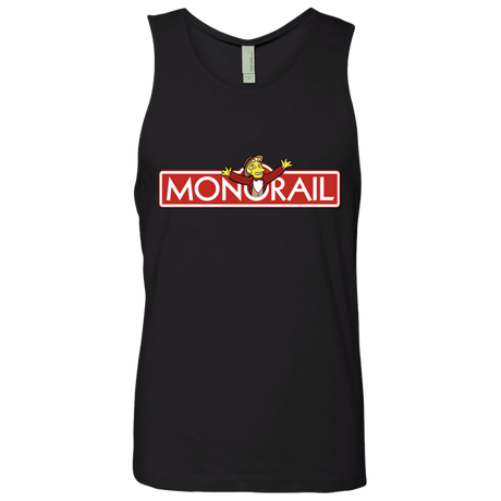 T-Shirts Black / S Monorail Men's Premium Tank Top