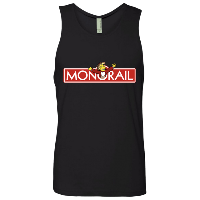 T-Shirts Black / S Monorail Men's Premium Tank Top