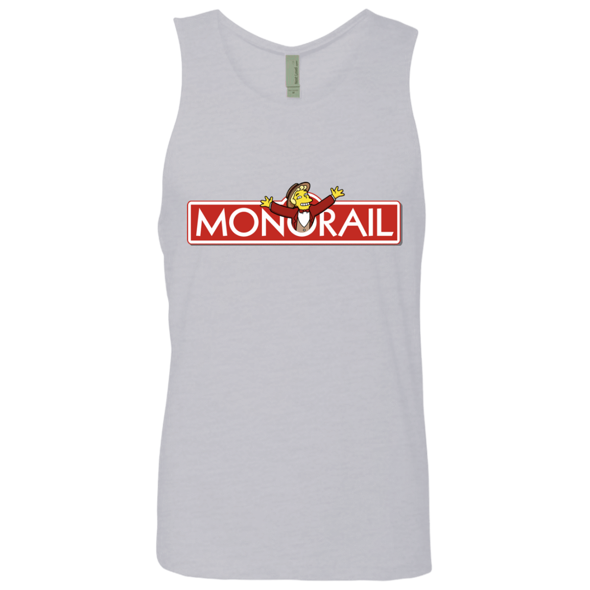 T-Shirts Heather Grey / S Monorail Men's Premium Tank Top