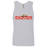 T-Shirts Heather Grey / S Monorail Men's Premium Tank Top