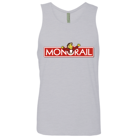 T-Shirts Heather Grey / S Monorail Men's Premium Tank Top