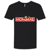 T-Shirts Black / X-Small Monorail Men's Premium V-Neck