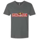 T-Shirts Heavy Metal / X-Small Monorail Men's Premium V-Neck