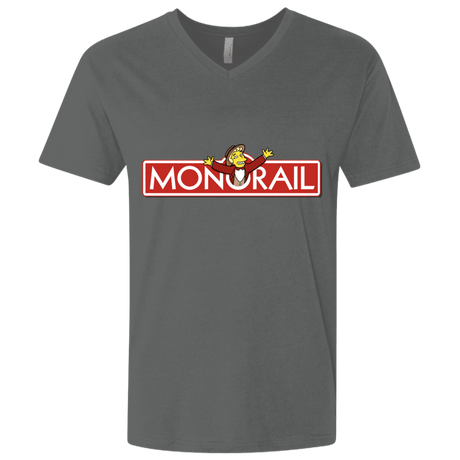T-Shirts Heavy Metal / X-Small Monorail Men's Premium V-Neck