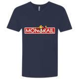 T-Shirts Midnight Navy / X-Small Monorail Men's Premium V-Neck