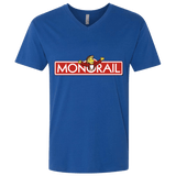 T-Shirts Royal / X-Small Monorail Men's Premium V-Neck