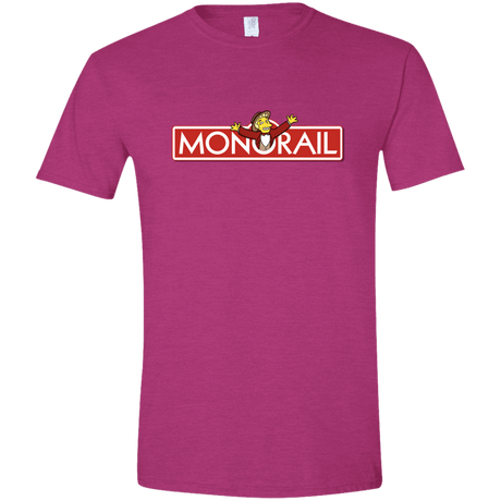 T-Shirts Antique Heliconia / S Monorail Men's Semi-Fitted Softstyle