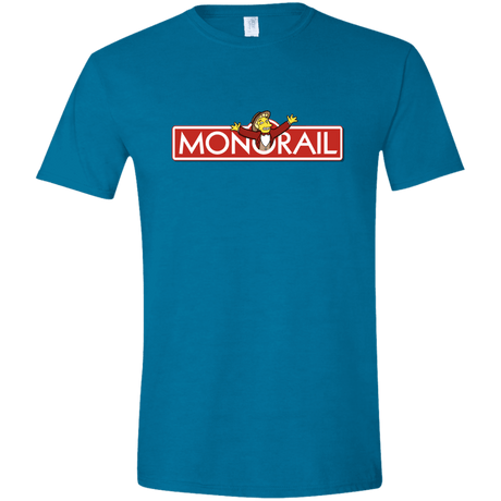 T-Shirts Antique Sapphire / S Monorail Men's Semi-Fitted Softstyle