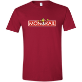 T-Shirts Cardinal Red / S Monorail Men's Semi-Fitted Softstyle
