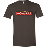T-Shirts Dark Chocolate / S Monorail Men's Semi-Fitted Softstyle