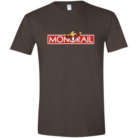 T-Shirts Dark Chocolate / S Monorail Men's Semi-Fitted Softstyle
