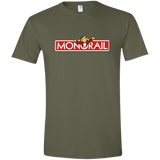 T-Shirts Military Green / S Monorail Men's Semi-Fitted Softstyle