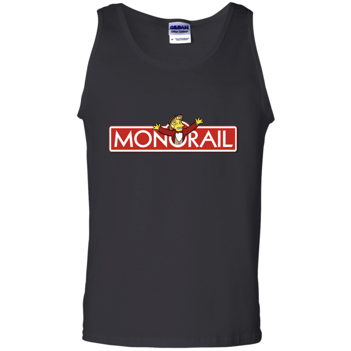 T-Shirts Black / S Monorail Men's Tank Top