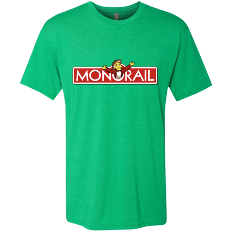 T-Shirts Envy / S Monorail Men's Triblend T-Shirt