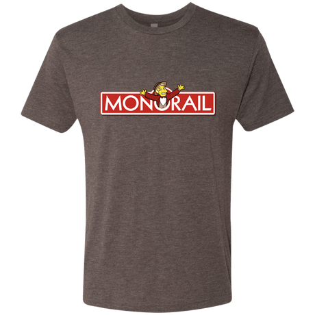 T-Shirts Macchiato / S Monorail Men's Triblend T-Shirt