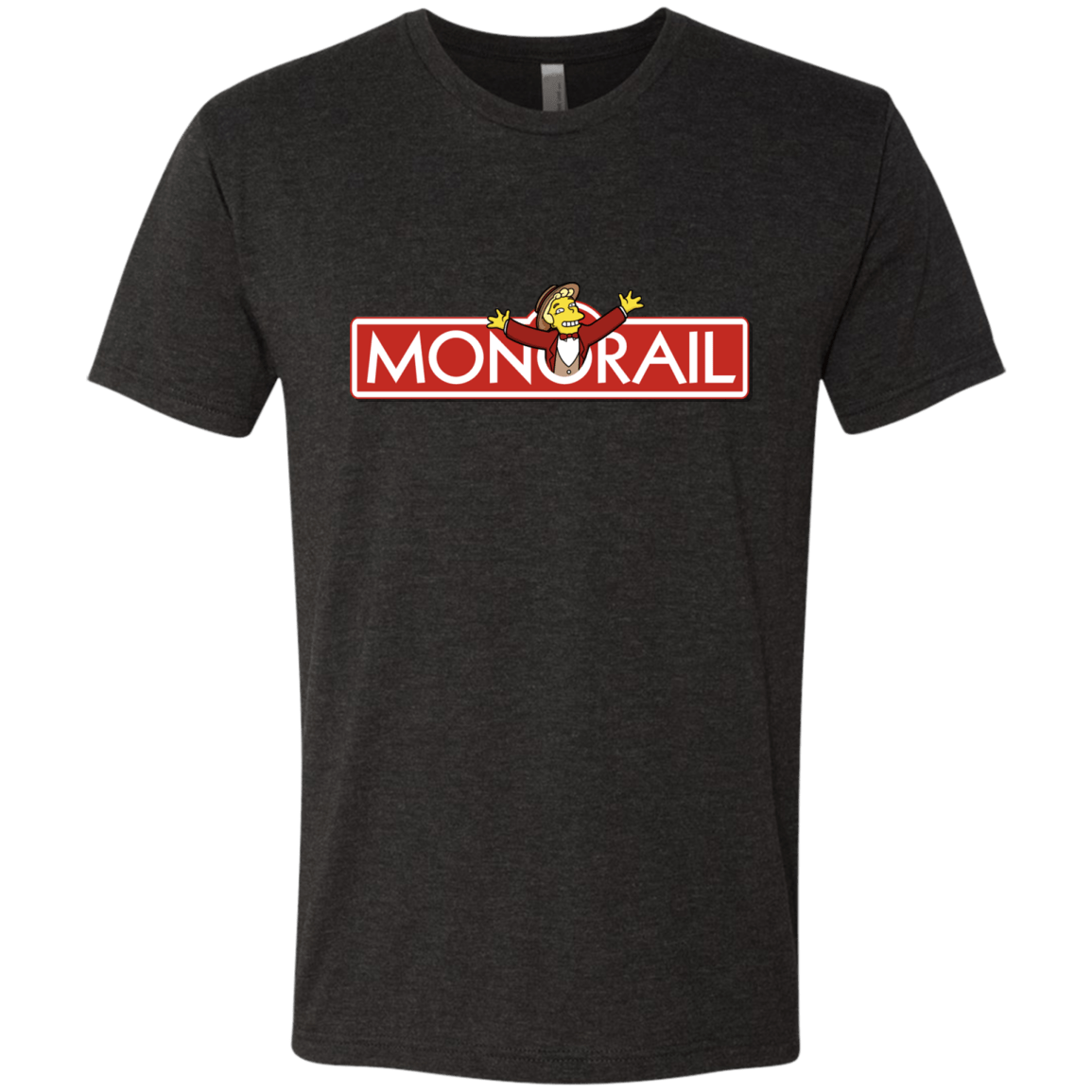 T-Shirts Vintage Black / S Monorail Men's Triblend T-Shirt