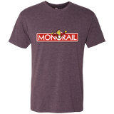 T-Shirts Vintage Purple / S Monorail Men's Triblend T-Shirt