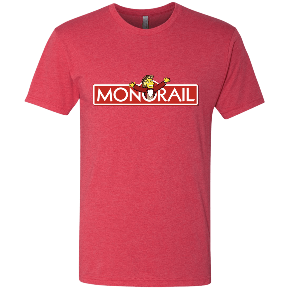T-Shirts Vintage Red / S Monorail Men's Triblend T-Shirt