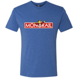 T-Shirts Vintage Royal / S Monorail Men's Triblend T-Shirt