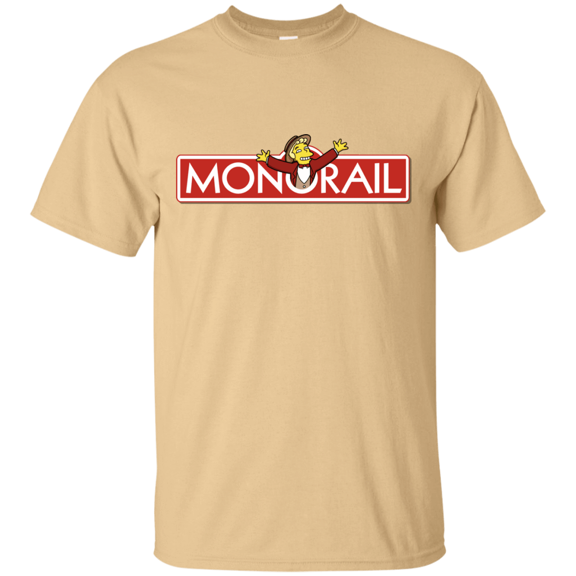 T-Shirts Vegas Gold / S Monorail T-Shirt