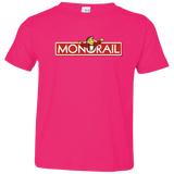 T-Shirts Hot Pink / 2T Monorail Toddler Premium T-Shirt