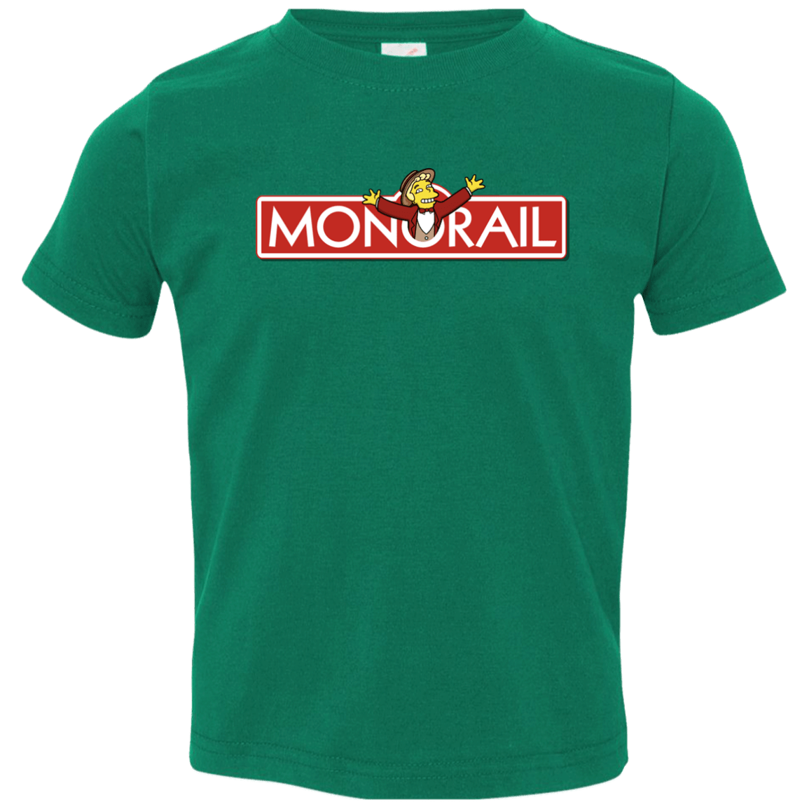 T-Shirts Kelly / 2T Monorail Toddler Premium T-Shirt