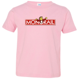 T-Shirts Pink / 2T Monorail Toddler Premium T-Shirt