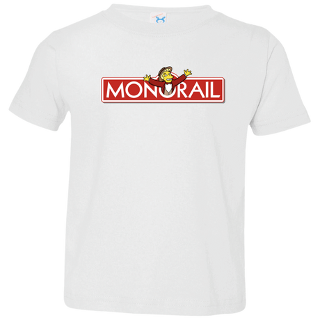 T-Shirts White / 2T Monorail Toddler Premium T-Shirt