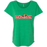 T-Shirts Envy / X-Small Monorail Triblend Dolman Sleeve