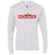T-Shirts Heather White / X-Small Monorail Triblend Long Sleeve Hoodie Tee
