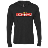 T-Shirts Vintage Black / X-Small Monorail Triblend Long Sleeve Hoodie Tee