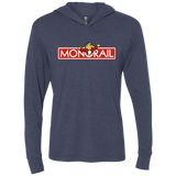 T-Shirts Vintage Navy / X-Small Monorail Triblend Long Sleeve Hoodie Tee