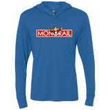 T-Shirts Vintage Royal / X-Small Monorail Triblend Long Sleeve Hoodie Tee