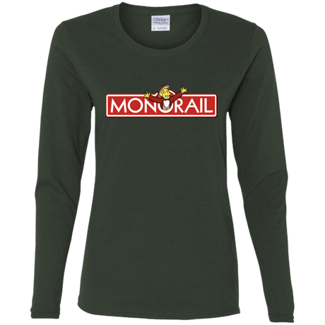 T-Shirts Forest / S Monorail Women's Long Sleeve T-Shirt