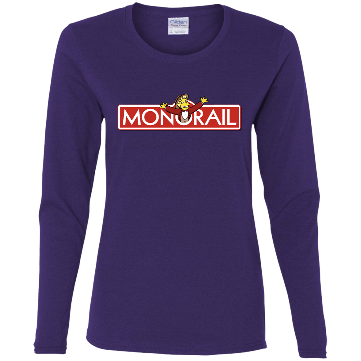 T-Shirts Purple / S Monorail Women's Long Sleeve T-Shirt