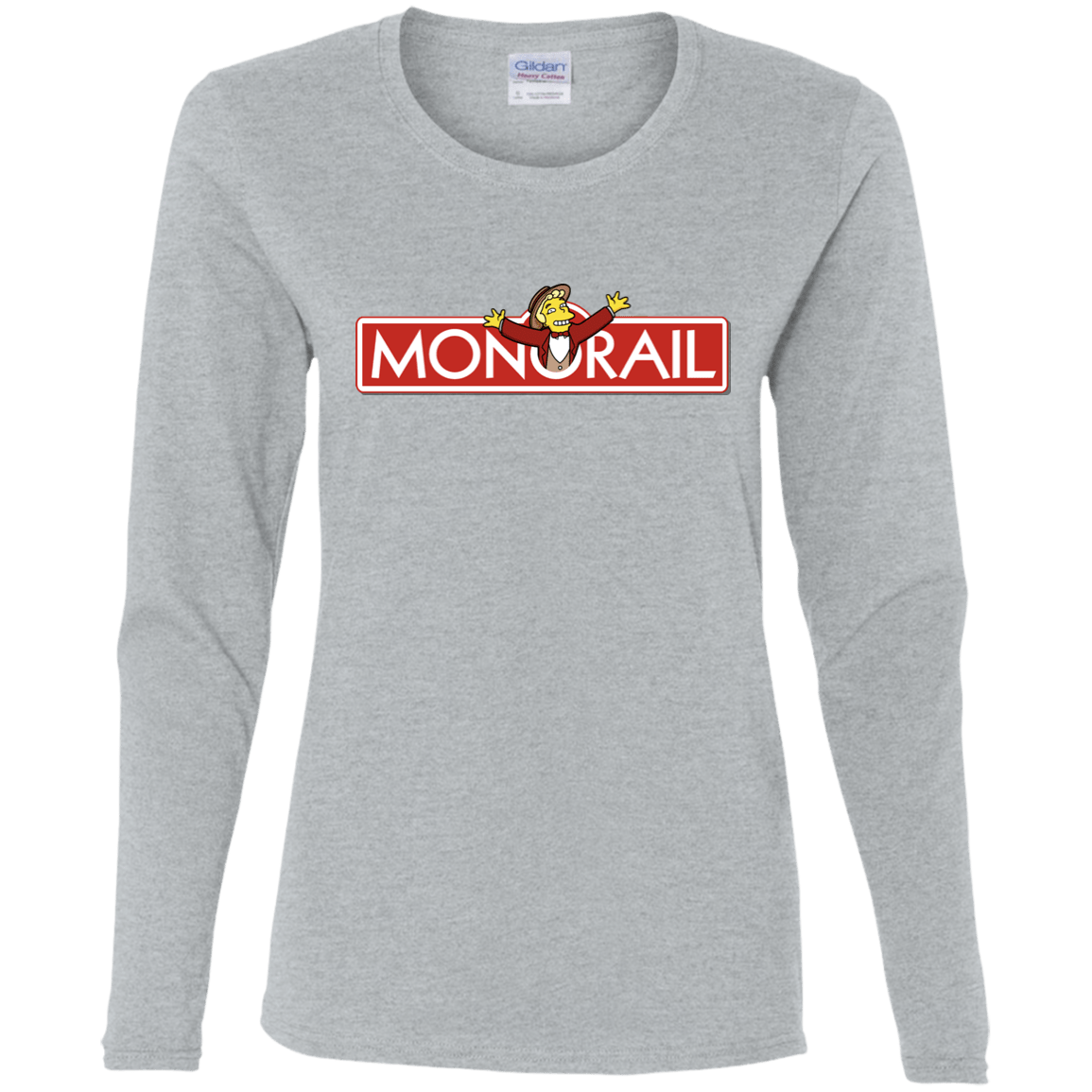 T-Shirts Sport Grey / S Monorail Women's Long Sleeve T-Shirt