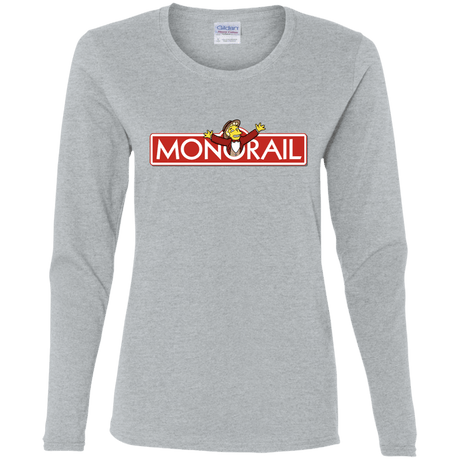 T-Shirts Sport Grey / S Monorail Women's Long Sleeve T-Shirt