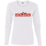 T-Shirts White / S Monorail Women's Long Sleeve T-Shirt