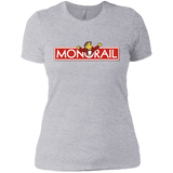 T-Shirts Heather Grey / X-Small Monorail Women's Premium T-Shirt