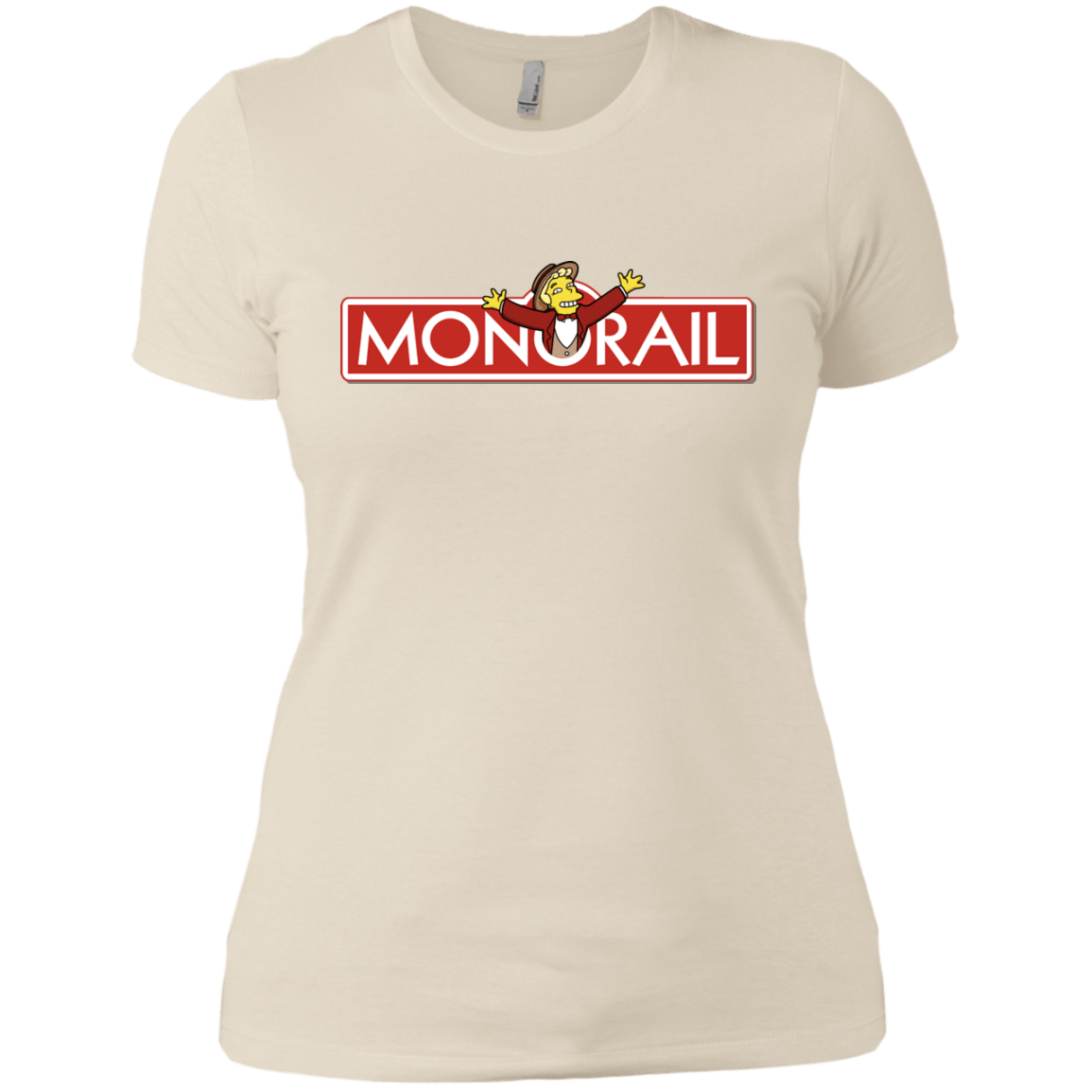 T-Shirts Ivory/ / X-Small Monorail Women's Premium T-Shirt