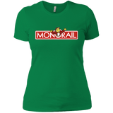 T-Shirts Kelly Green / X-Small Monorail Women's Premium T-Shirt