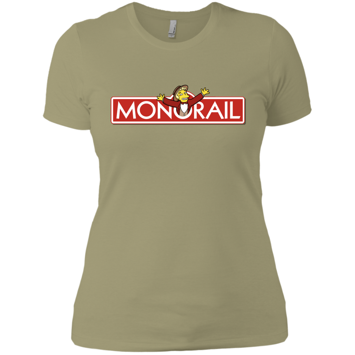 T-Shirts Light Olive / X-Small Monorail Women's Premium T-Shirt