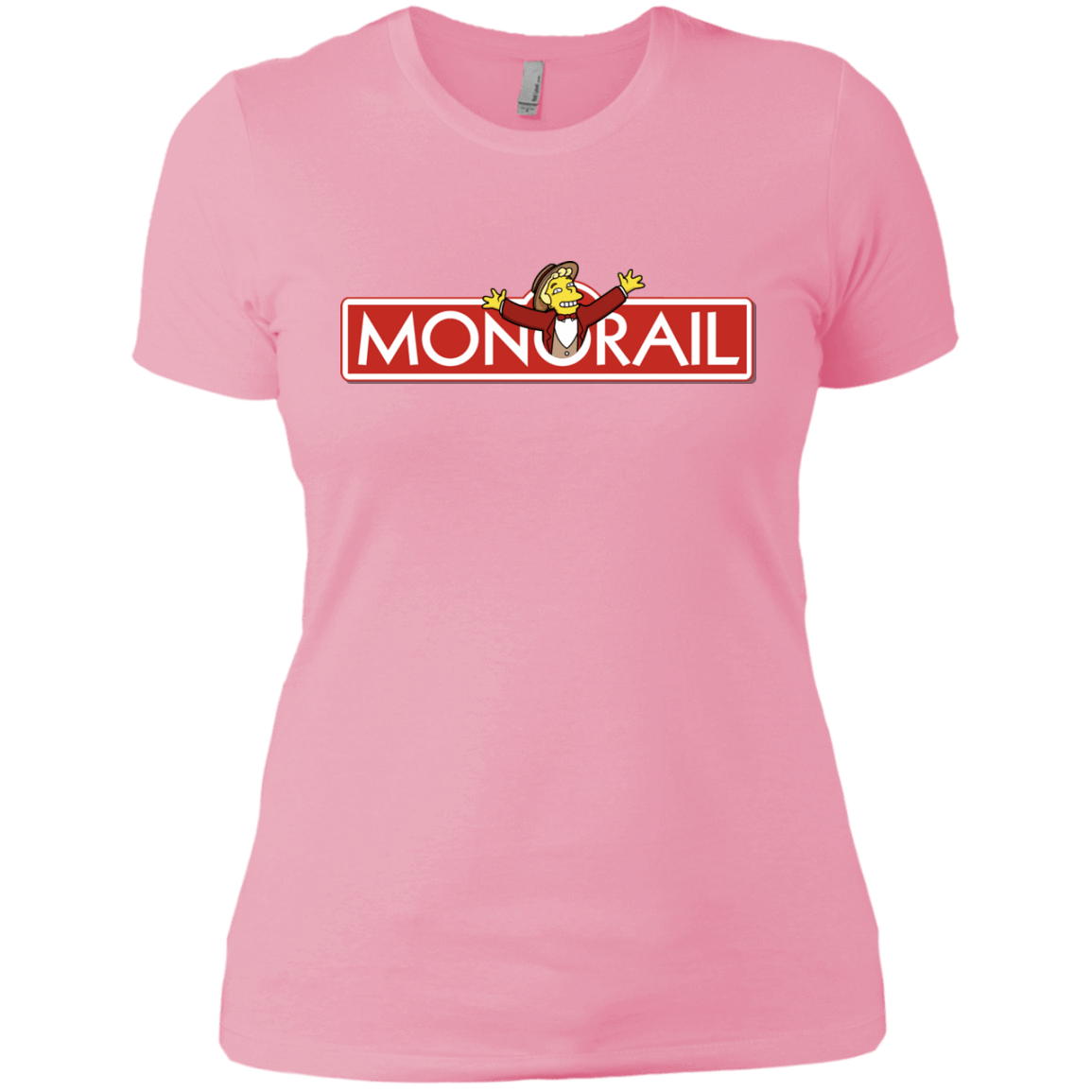 T-Shirts Light Pink / X-Small Monorail Women's Premium T-Shirt